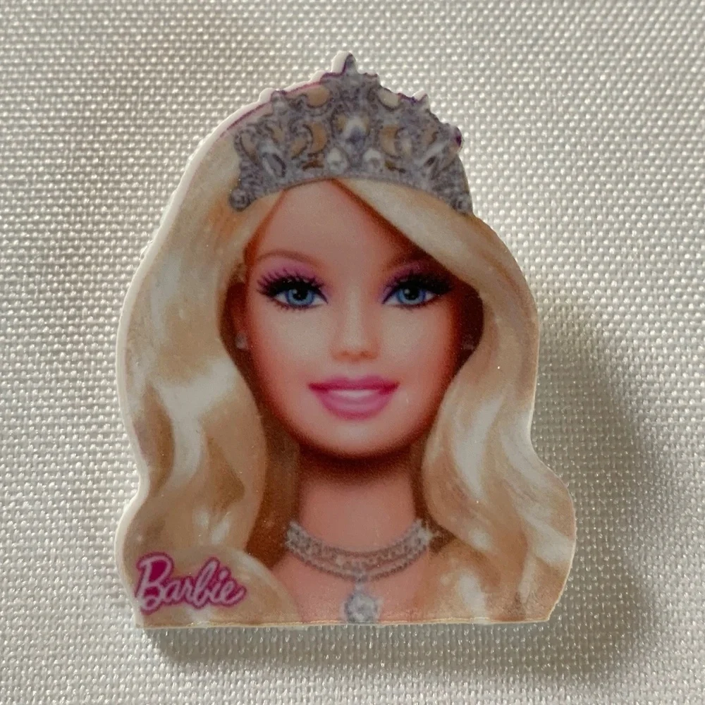 NWT. Handmade Barbie Small Pin Brooch!